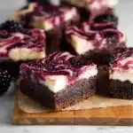 Blackberry Cheesecake Brownies