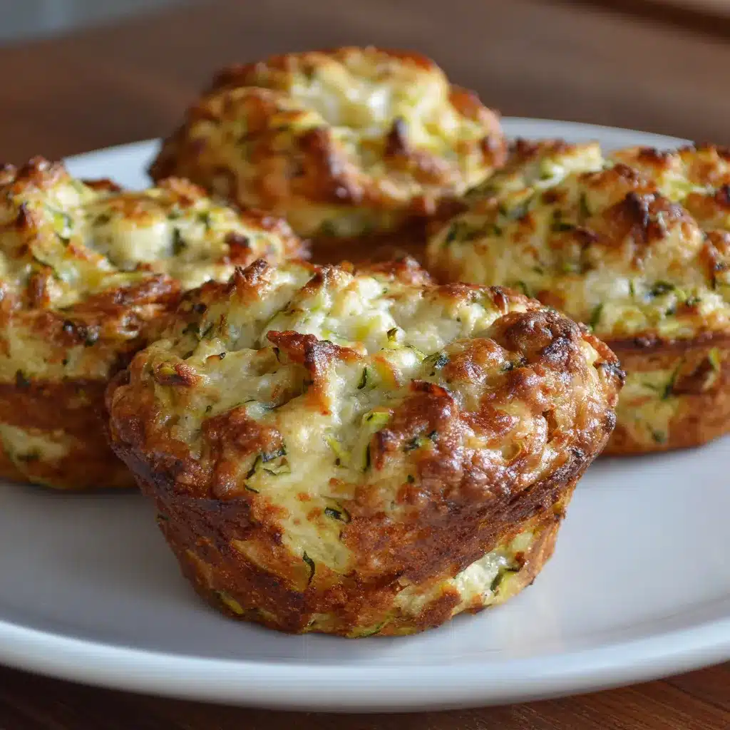 Delicious Chicken Cheese Zucchini Muffins Youll Love