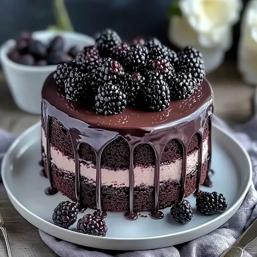 Decadent Chocolate Blackberry Layer Cake Recipe to Impress Your Guests
