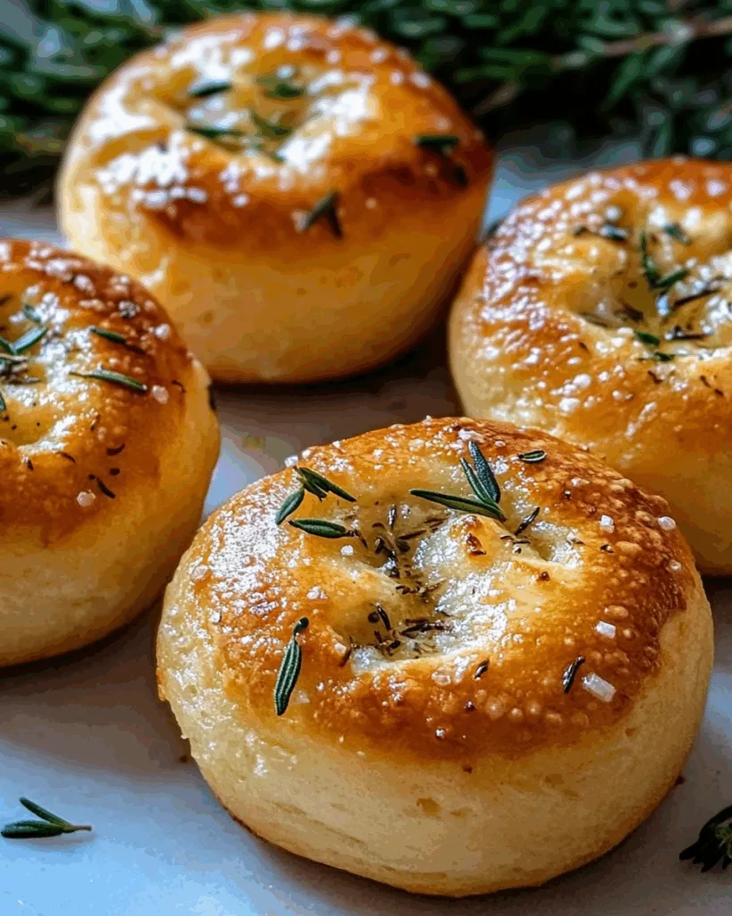 Flavorful Golden Crust Garlic Rosemary Focaccia Muffins You’ll Love Baking 2 Golden Crust Garlic Rosemary Focaccia Muffins