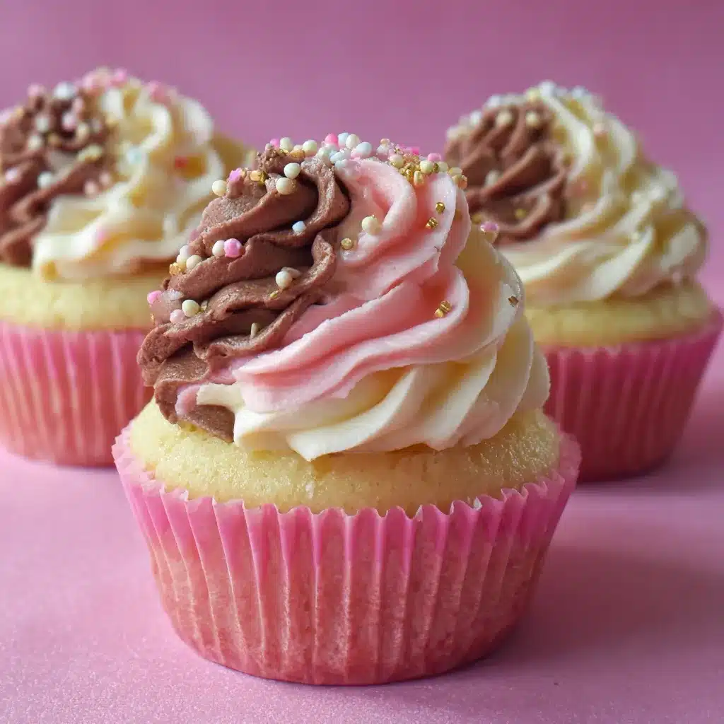 Indulge in Heavenly Neapolitan Cream Cupcakes Delight