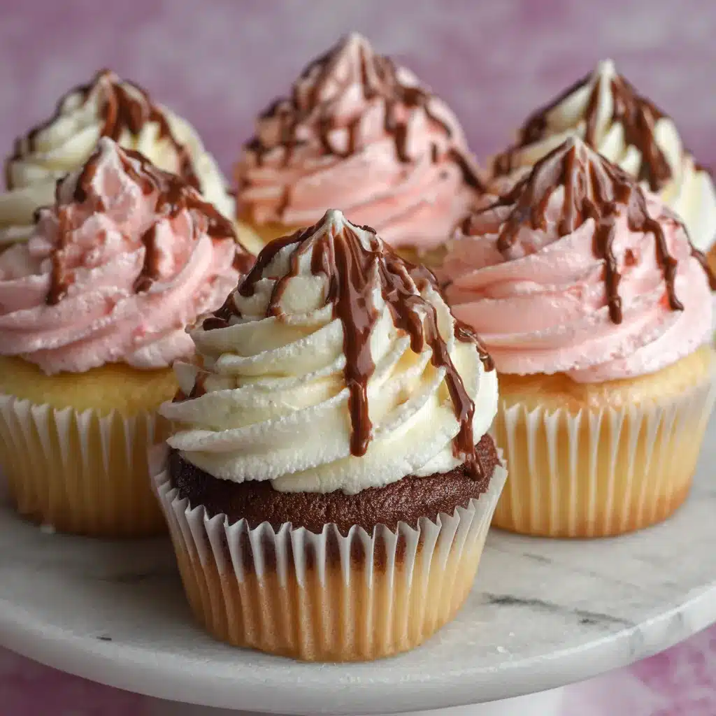 Heavenly Neapolitan Cream Cupcakes upscaled 68552b4a06dbd