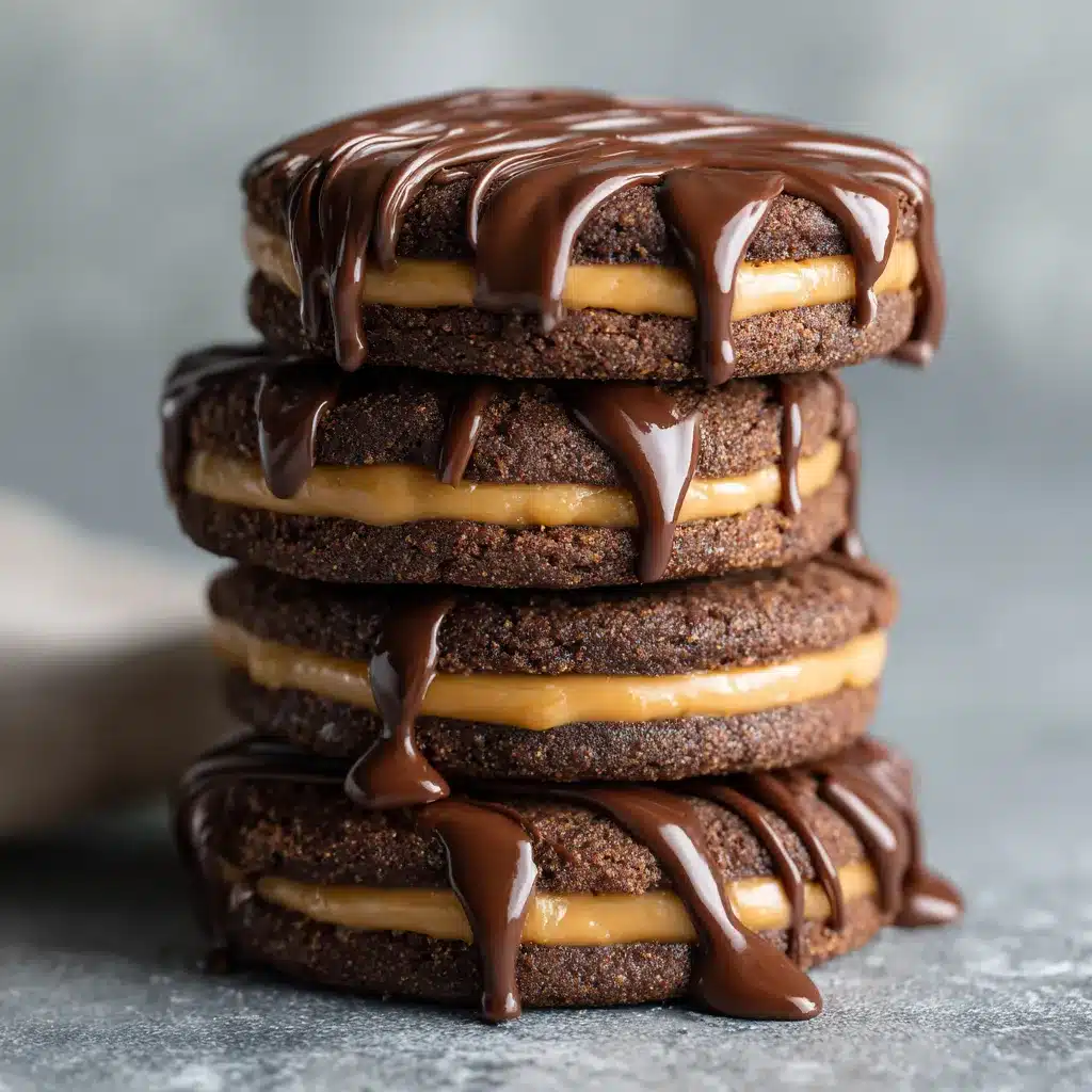 Irresistible Dulce de Leche Chocolate Cheesecake Cookies