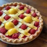 Lemon Raspberry Pie