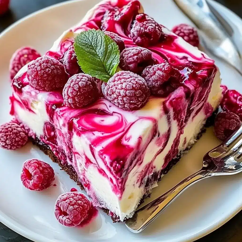 Irresistible Raspberry Swirl Ice Cream Cake Recipe to Delight Everyone
