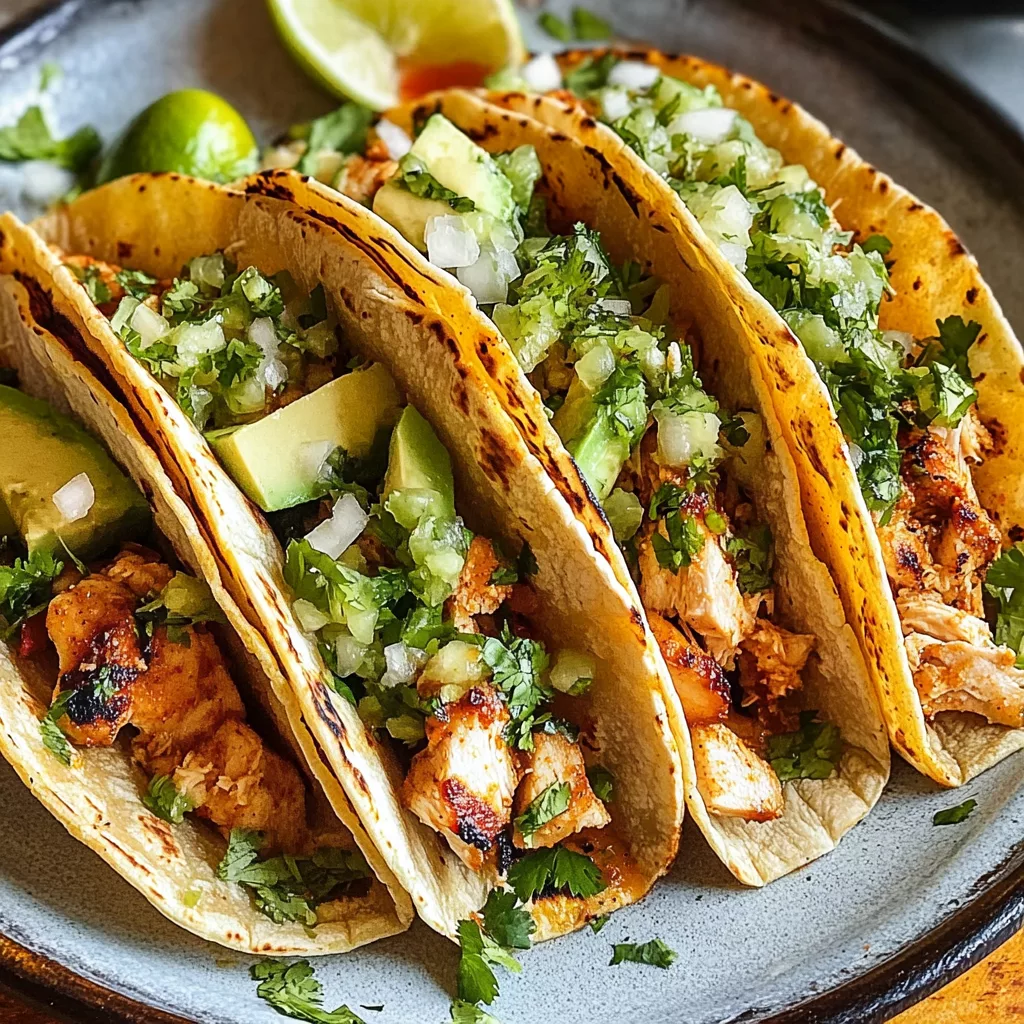 Taqueria-Style Chicken Tacos – Authentic Flavor in Every Bite 1 Taqueria Style Chicken Tacos