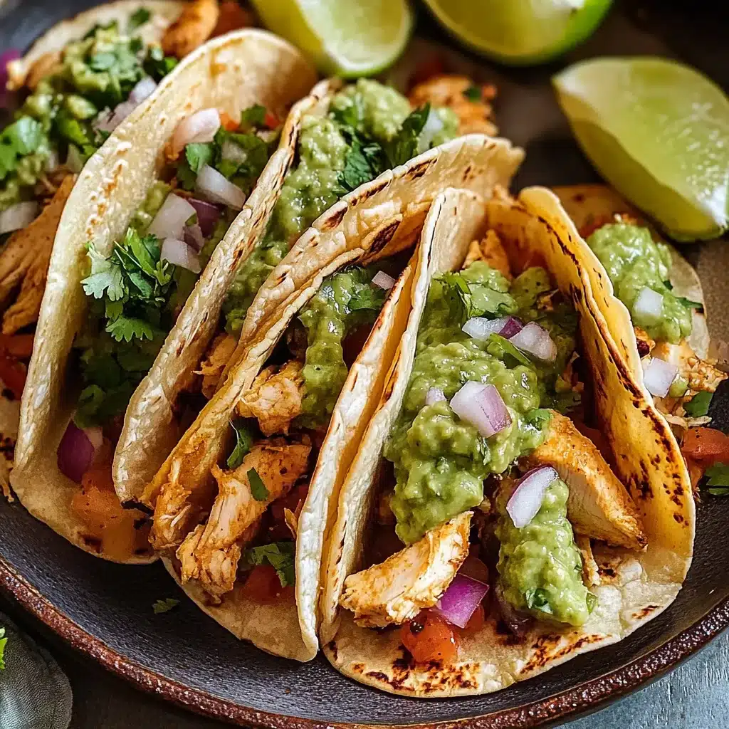 Taqueria-Style Chicken Tacos – Authentic Flavor in Every Bite