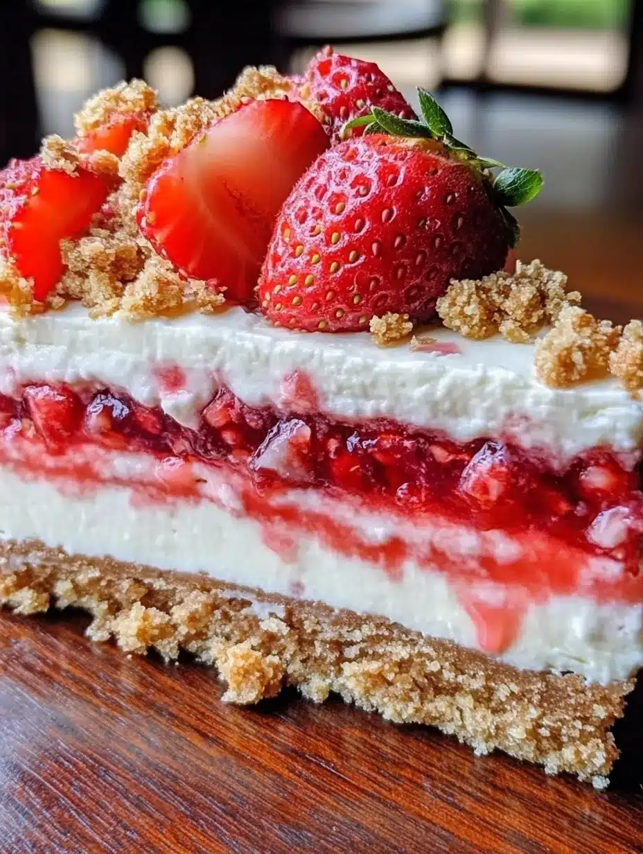 Berrylicious Strawberry Crunch Cheesecake: Ultimate Guide to a Decadent Dessert