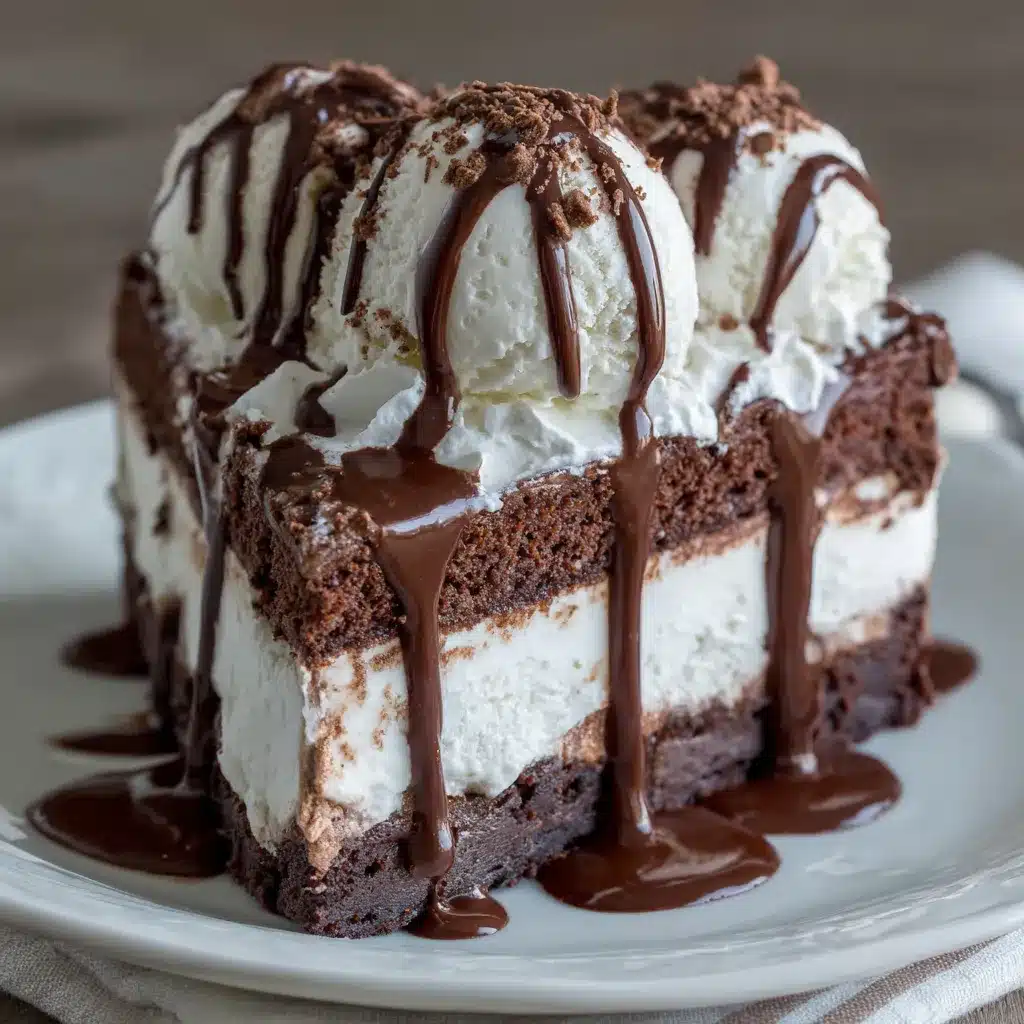 Ultimate Brownie Ice Cream Cake A Decadent Delight 3 Best Brownie Ice Cream upscaled 68667cb8891a2
