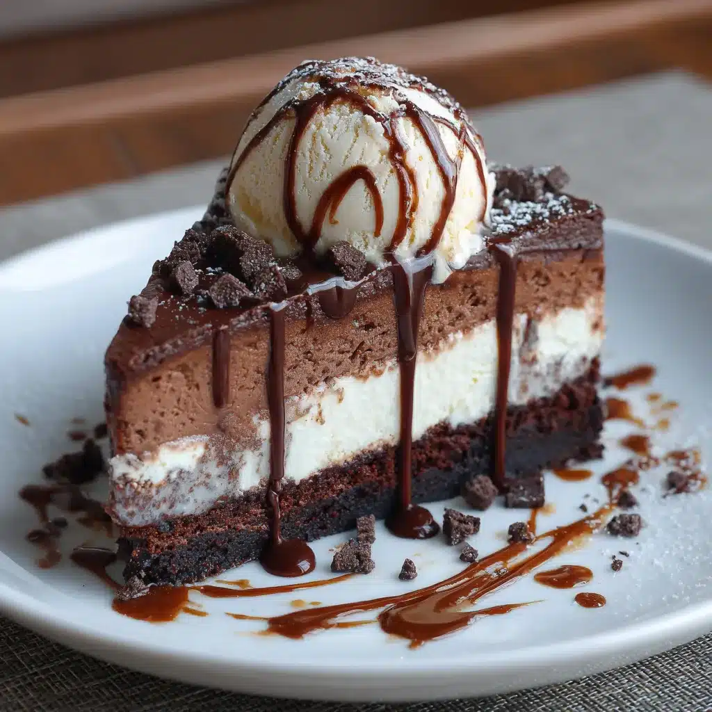 Ultimate Brownie Ice Cream Cake A Decadent Delight 2 Best Brownie Ice Cream upscaled 68667e2057316