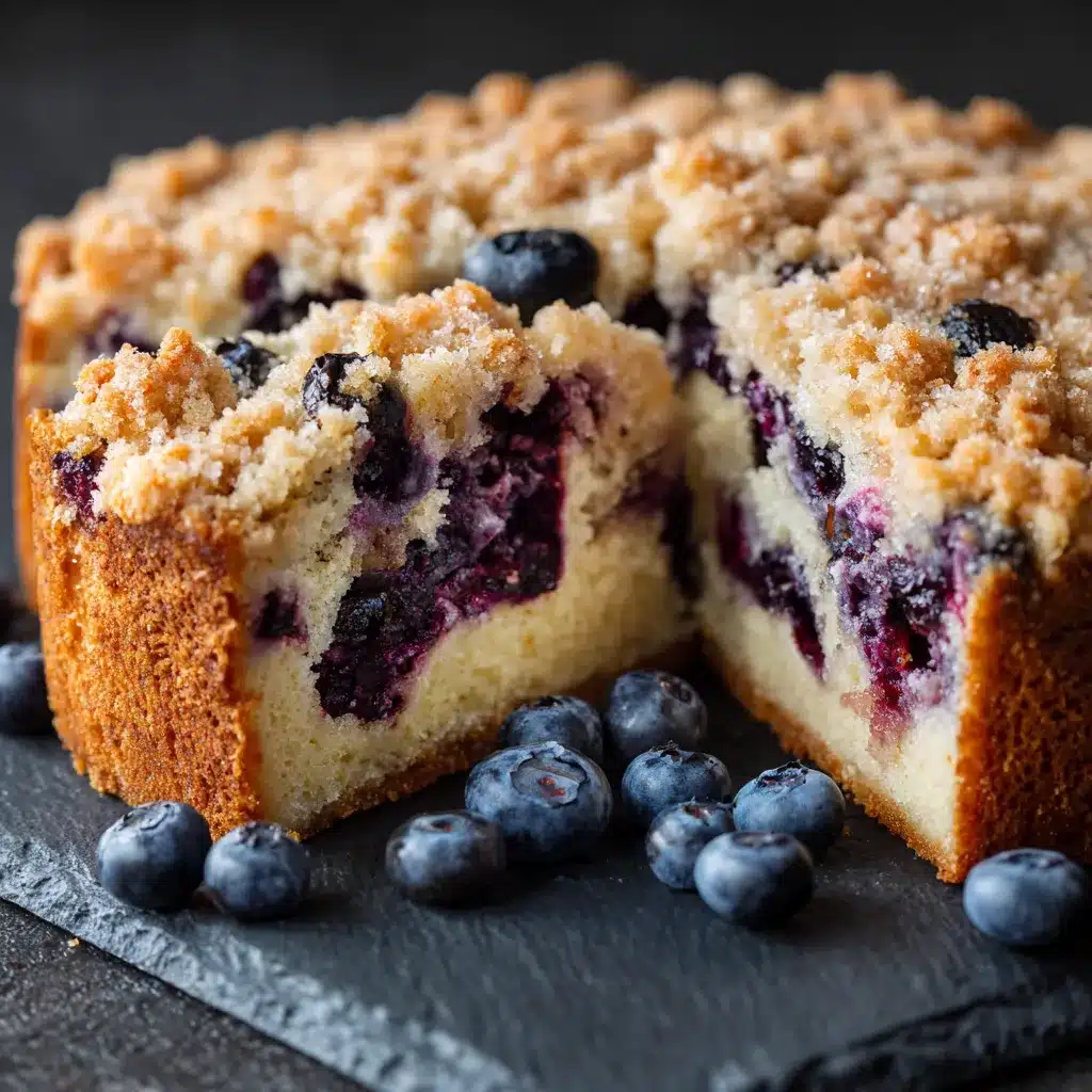 Irresistible Blueberry Streusel Coffee Cake Recipe You Must Try