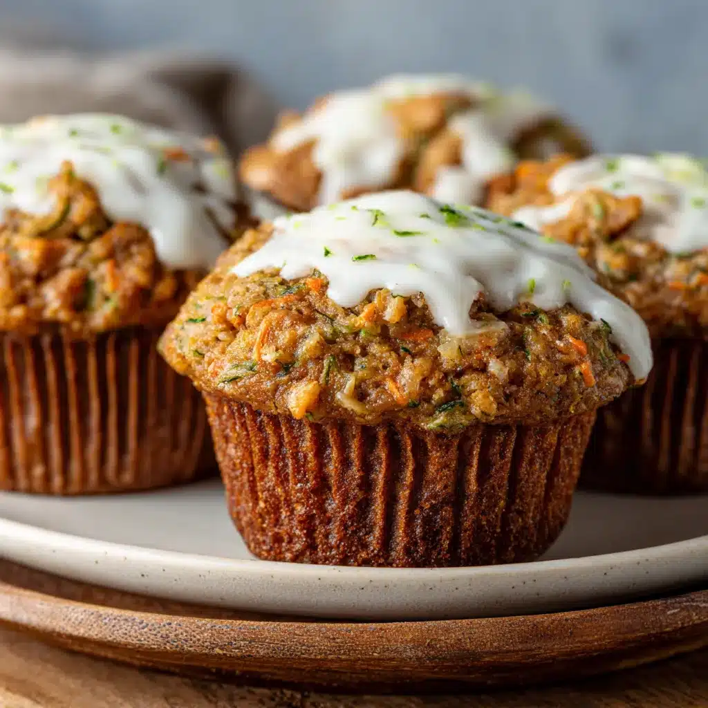 Carrot Cake Zucchini Muffins upscaled 68653c919d7ab