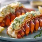 Creamy Garlic Butter Lobster Tails