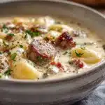 Creamy Sausage Gnocchi Soup