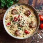 Creamy ‘Marry Me’ Sausage Orzo Soup