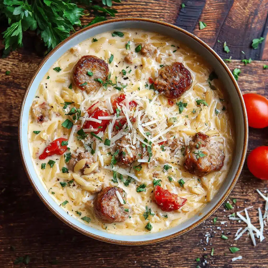 Creamy Marry Me Sausage Orzo Soup Irresistible Comfort Dish