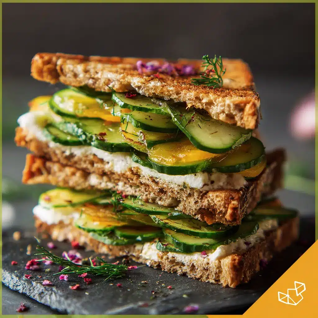 Perfectly Delightful Cucumber Sandwich Recipe for Every Occasion 1 Cucumber Sandwich upscaled 686543208fe0e