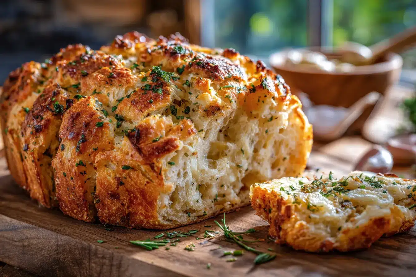 Irresistible Italian Herb Cheese Bread Recipe for Home Chefs