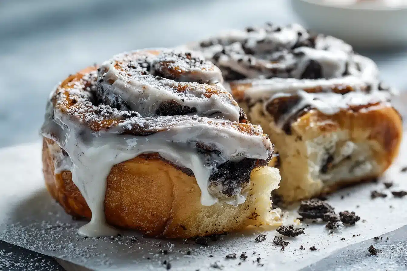 Indulgent Homemade Oreo Cinnamon Roll Delight Recipe