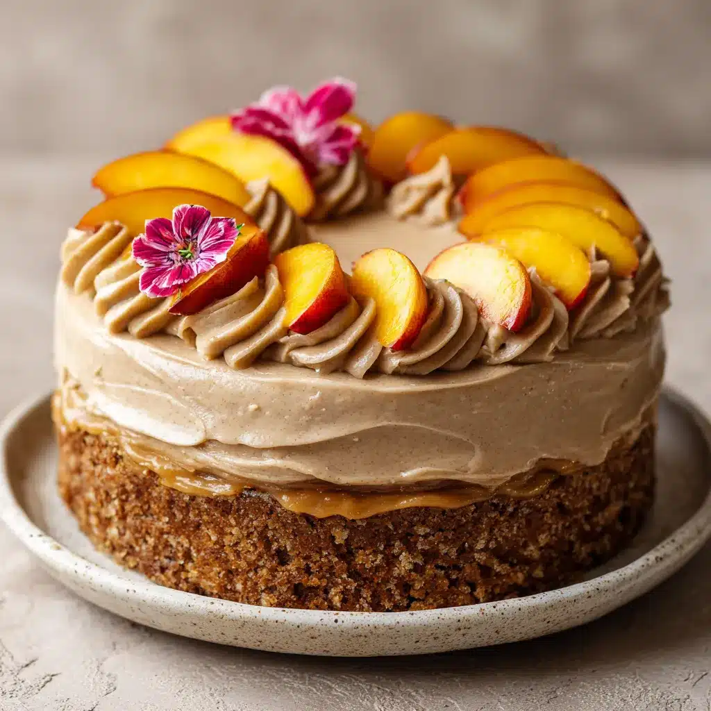 Homemade Peach Cake with upscaled 686e4526239db