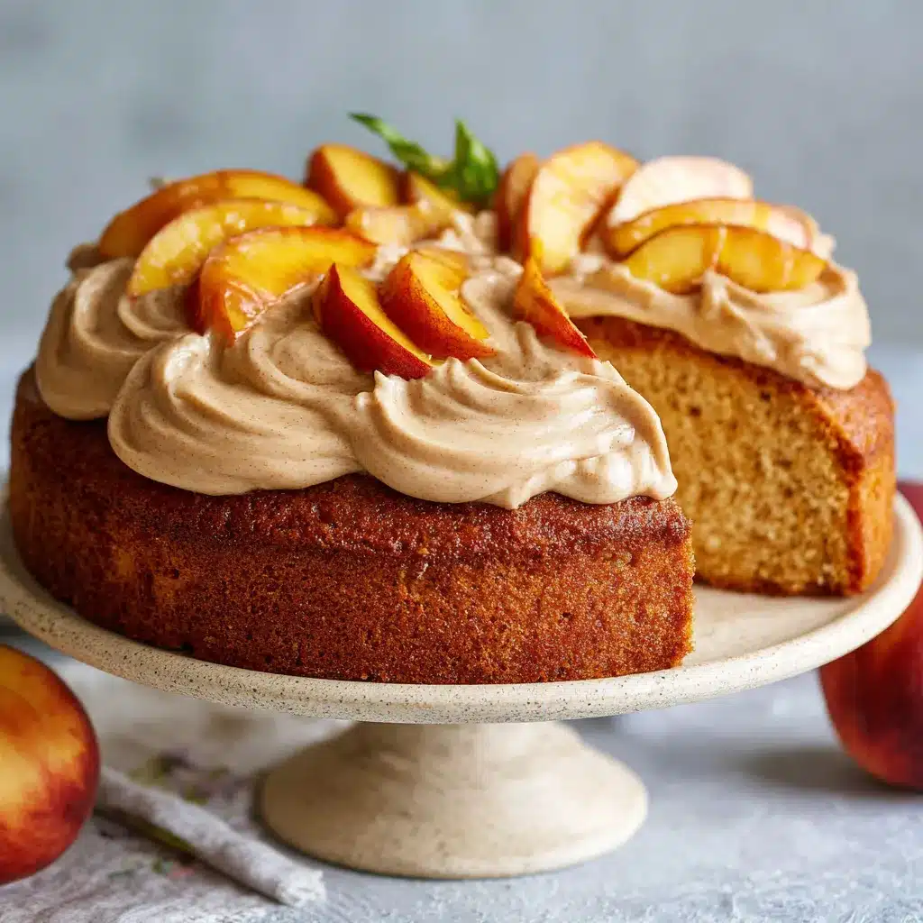 Homemade Peach Cake with upscaled 686e459d82c4d
