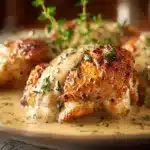 Irish Chicken in Whiskey Cream Sauce