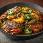 Jalapeno Peach Chicken