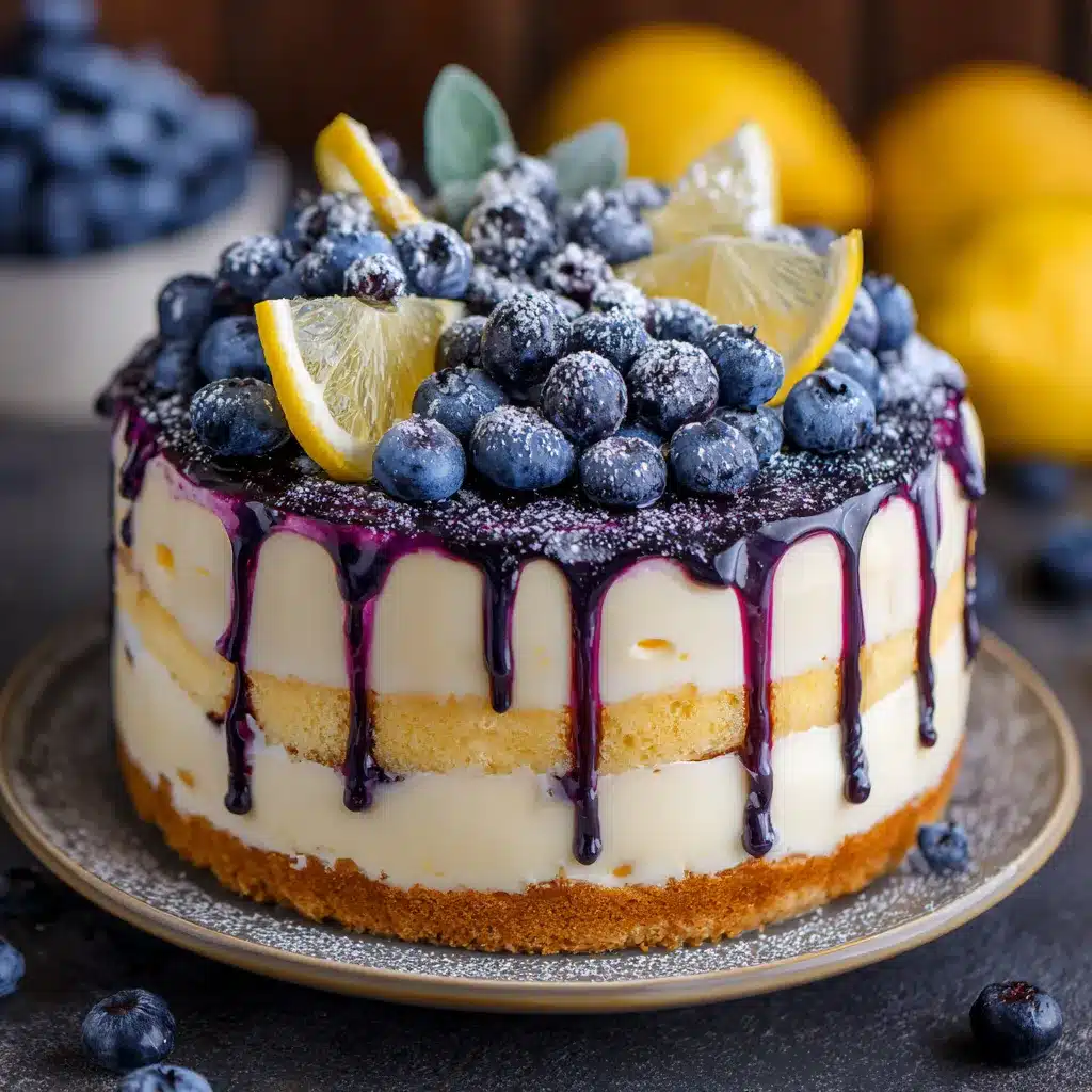 Lemon Blueberry Cheesecake Cake upscaled 686e5b69246ed