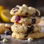 Lemon Blueberry Cheesecake Cookies