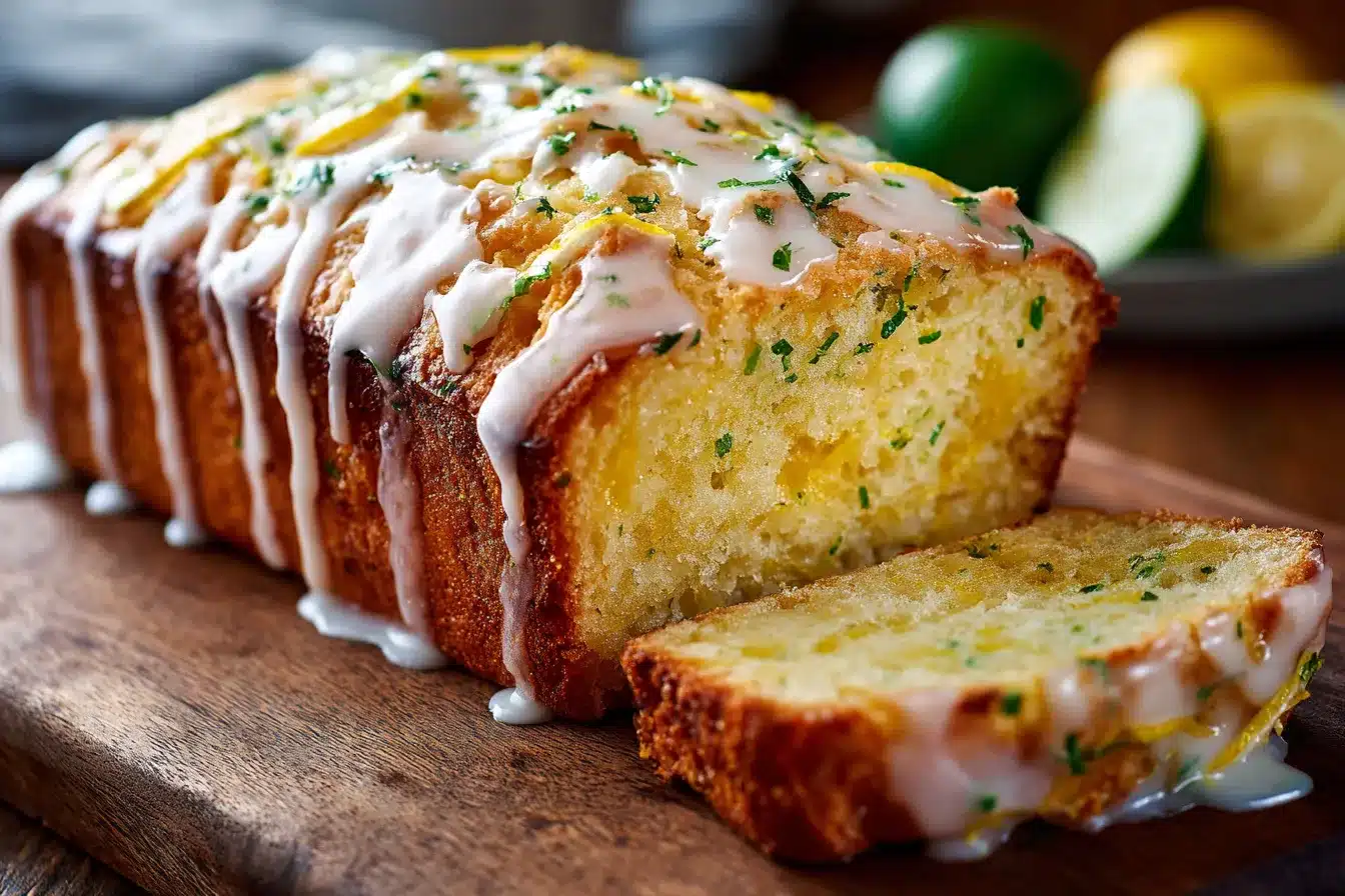 Delicious Lemon Cream Cheese Bread with Tangy Citrus Glaze