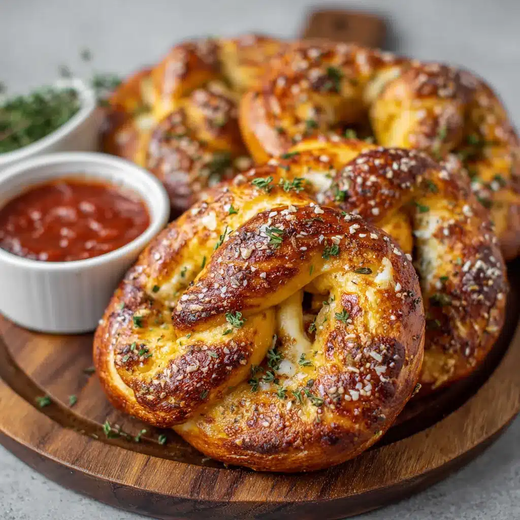 Mozzarella Stuffed Soft Pretzels upscaled 68713634693d8