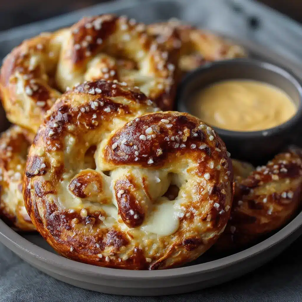 Irresistible Mozzarella Stuffed Soft Pretzels Recipe Delight