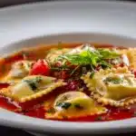One-Pot Vegetarian Ravioli Soup