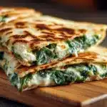 Spinach and Feta Quesadillas