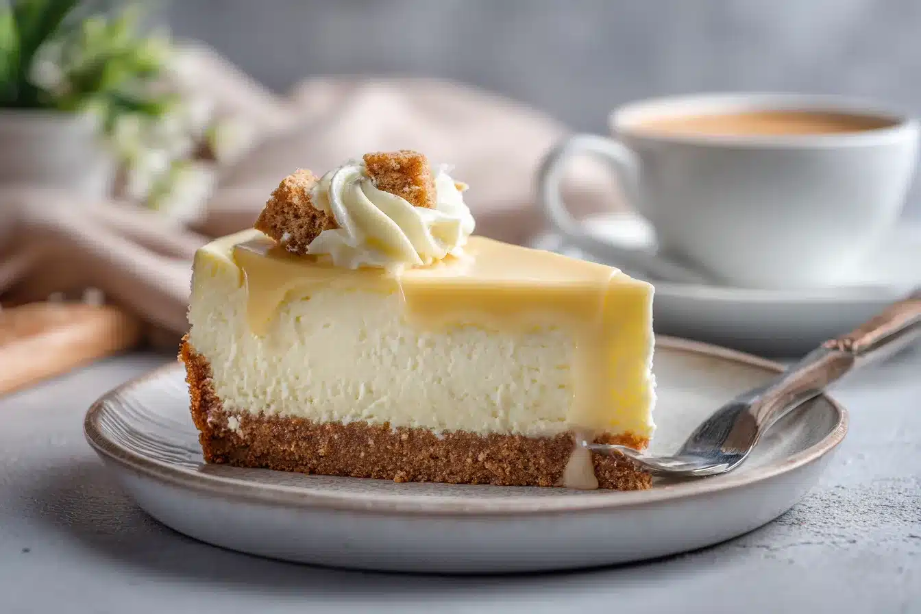 Indulge in Super Creamy White Chocolate Cheesecake Delight