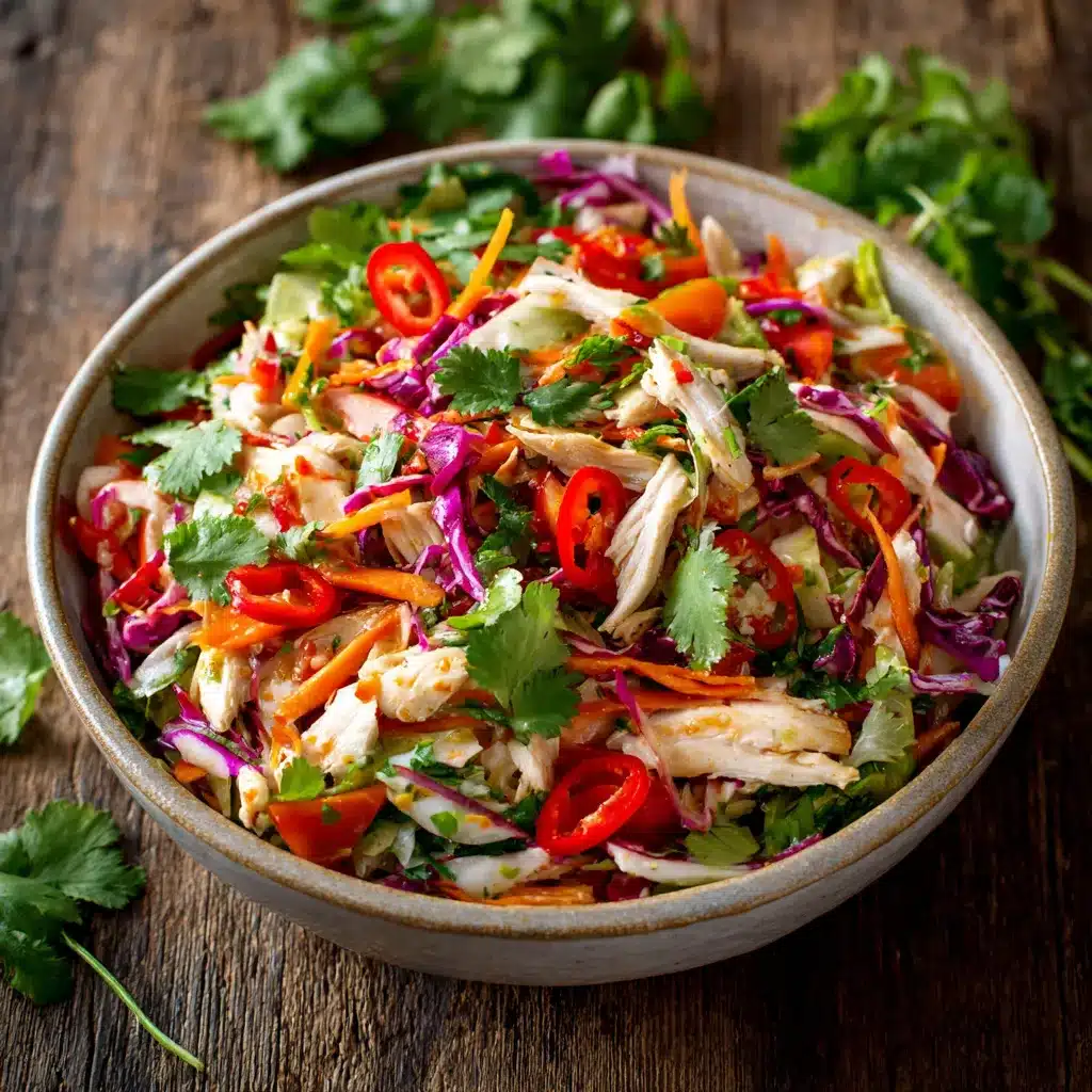 Zesty Thai Chicken Salad Refreshing Flavorful Delight 3 Thai Chicken Salad upscaled 686533a8bc4b1