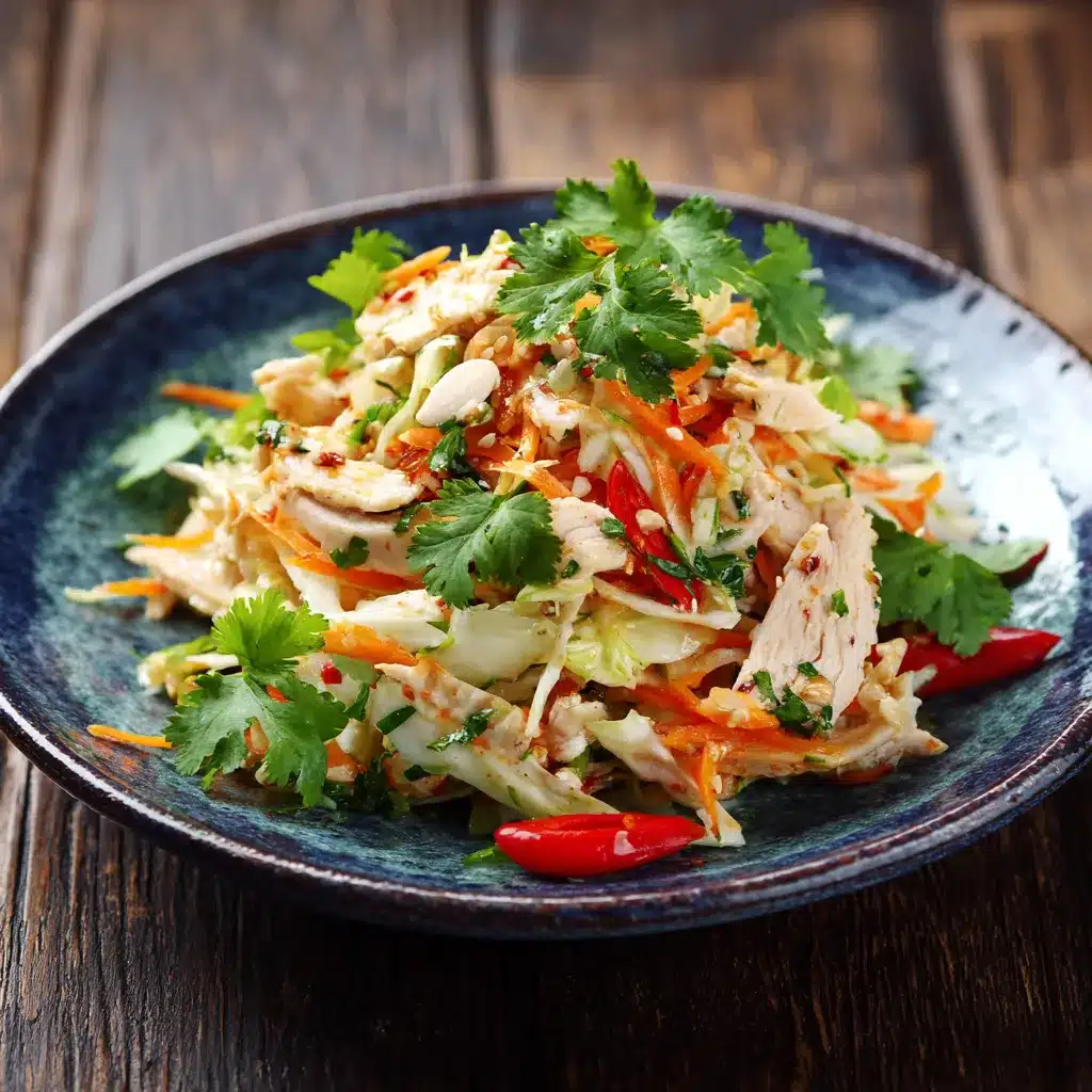 Zesty Thai Chicken Salad Refreshing Flavorful Delight 1 Thai Chicken Salad upscaled 68653420cdb4f