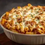 The Best Baked Ziti with Cottage Cheese