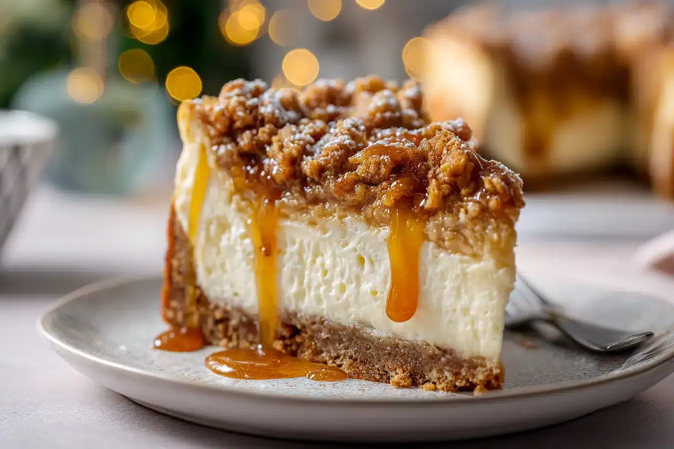 Apple Crisp Cheesecake upscaled 689015c6701bf