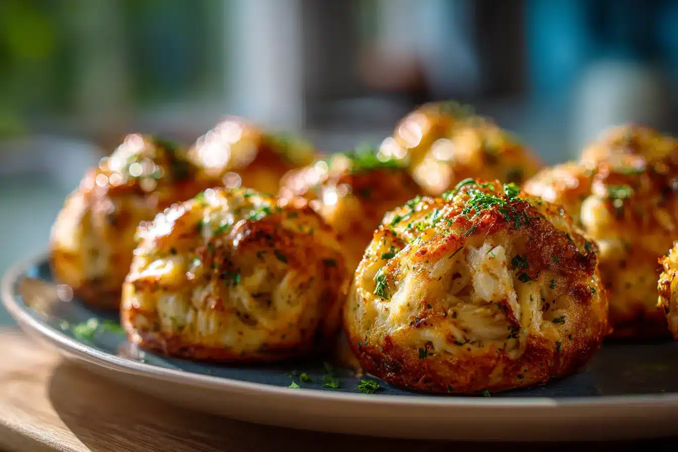 Delicious Baked Crab Bombs Irresistible Flavor Crunch