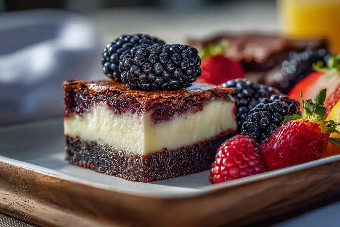 Blackberry Cream Cheese Brownies upscaled 6895d9a2c5d45