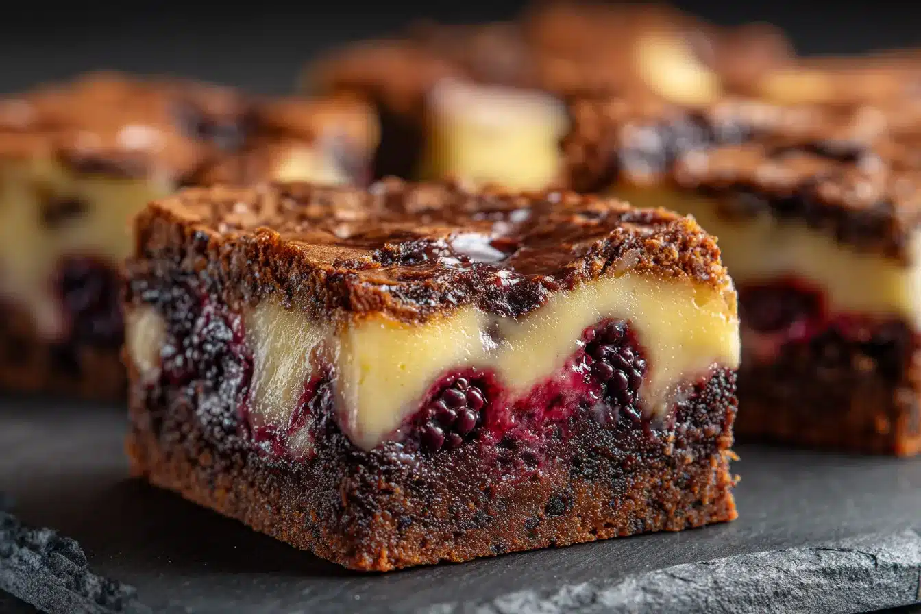 Irresistible Blackberry Cream Cheese Brownies Recipe to Delight