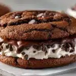 Brownie Cookie Dough Sandwich Cookie