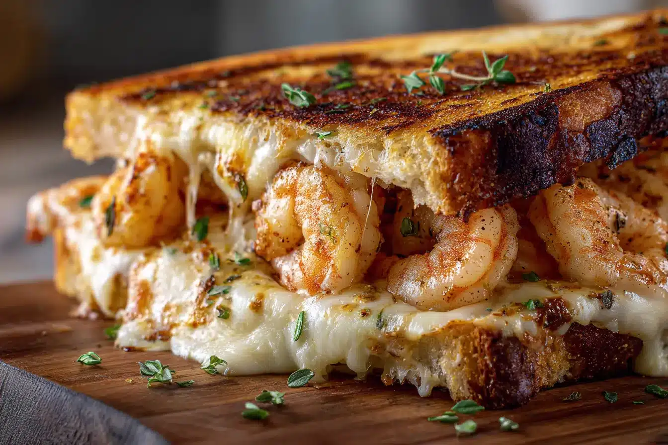 Cheesy Garlic Bread Shrimp upscaled 689c2a964a7f5