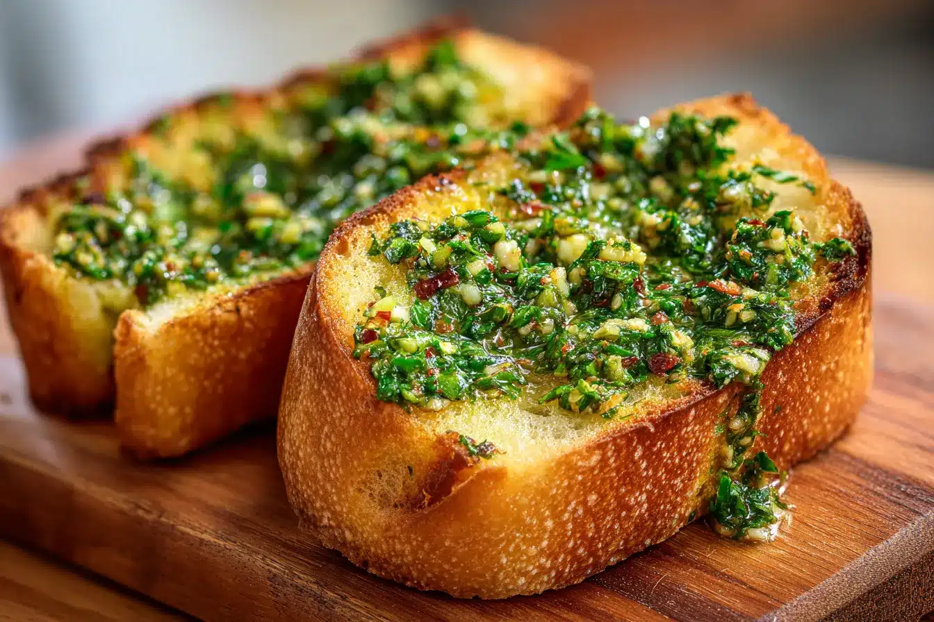 Chimichurri Garlic Bread upscaled 6892d4326a516