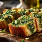 Chimichurri Garlic Bread | Moribyan