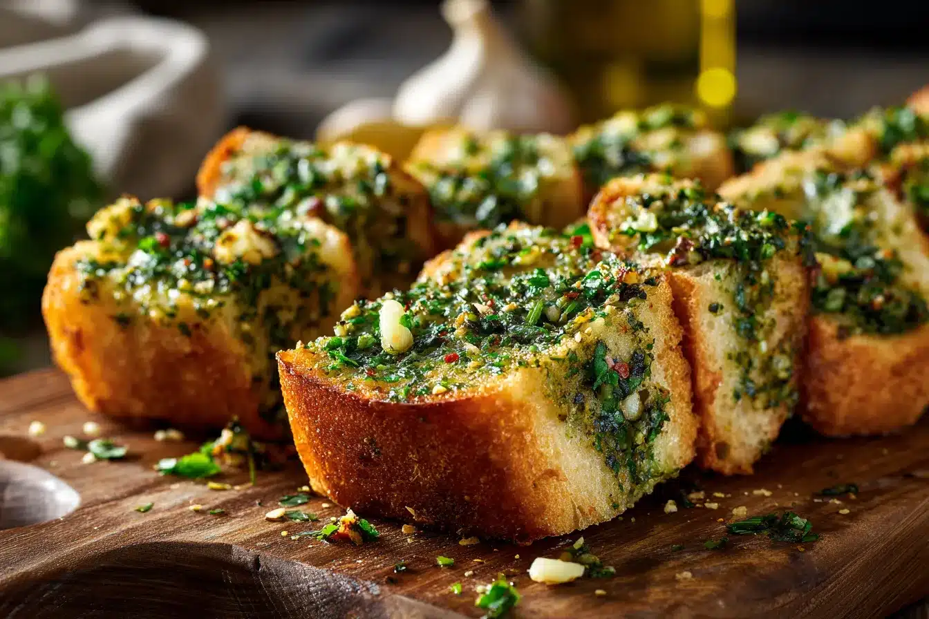 Irresistible Chimichurri Garlic Bread Recipe Moribyan