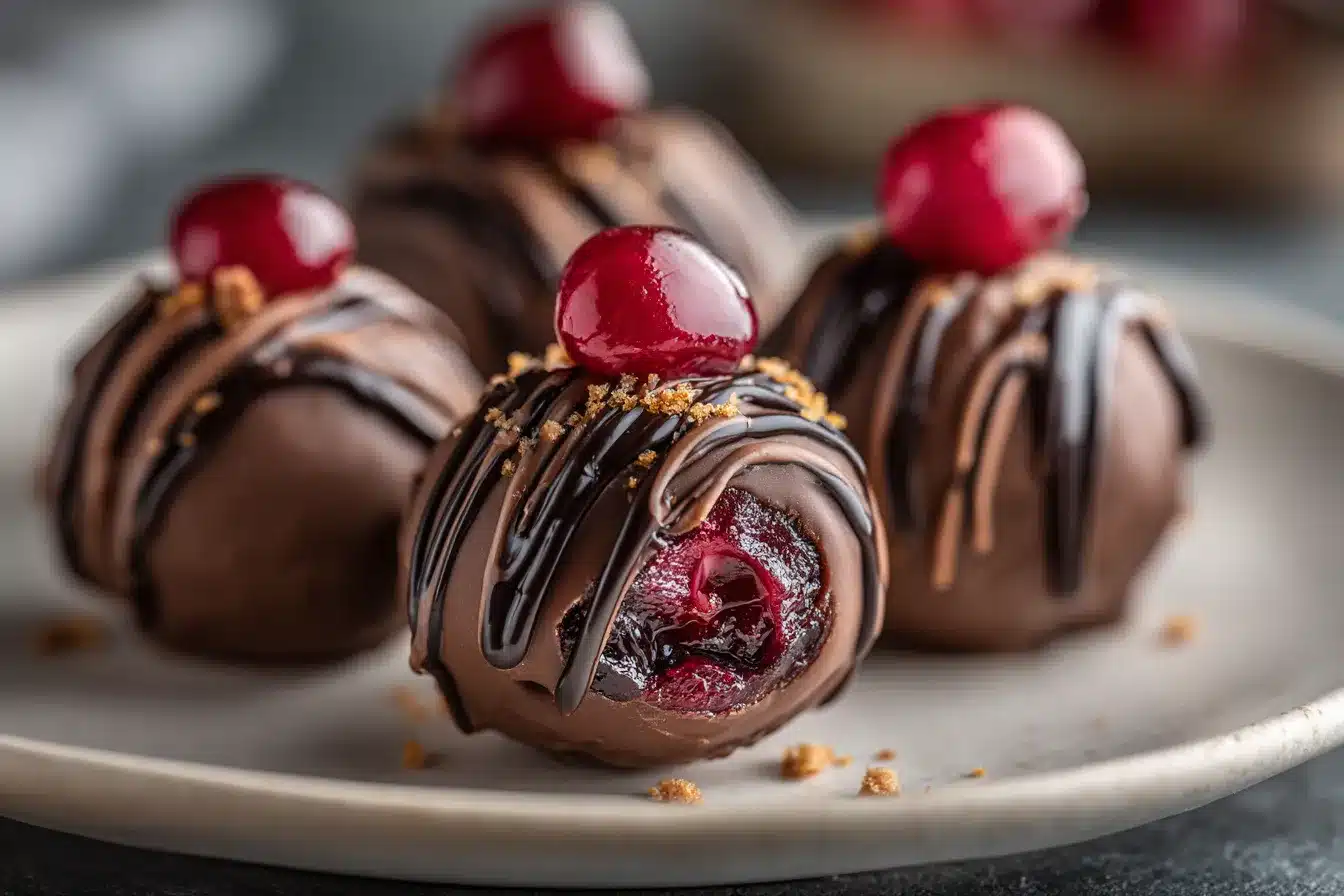 Irresistible Chocolate Cherry Cheesecake Truffles Recipe