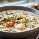 Creamy Mushroom Gnocchi Soup