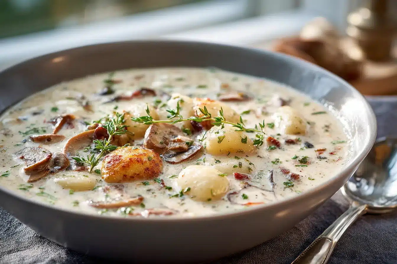 Amazing Creamy Mushroom Gnocchi Soup Recipe to Savor